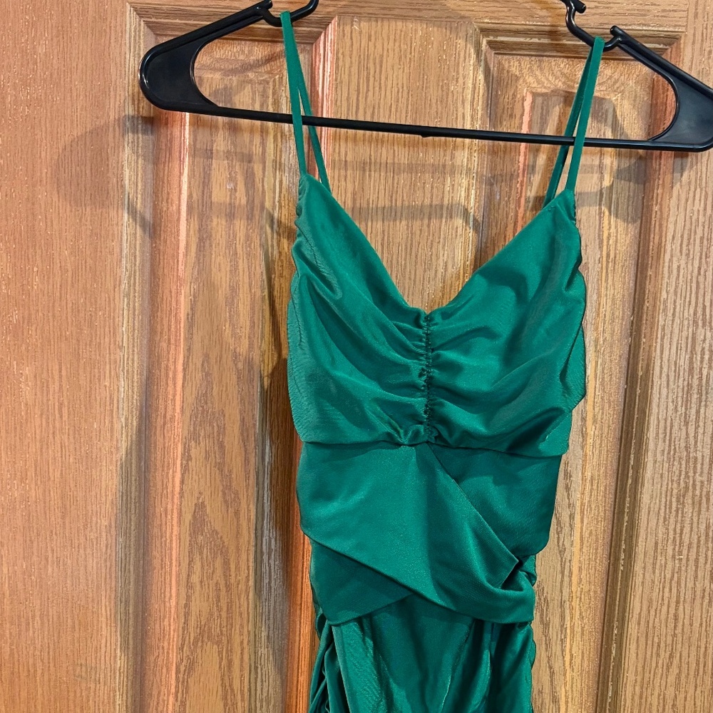 Green dress